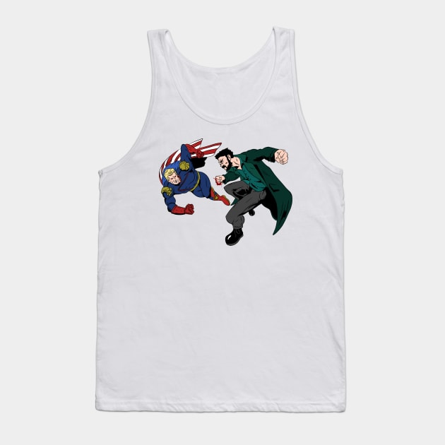 homelander vs  billy butcher Tank Top by super villain